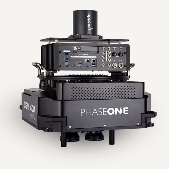 Phase One 280MP Aerial System stabilized by DSM 400