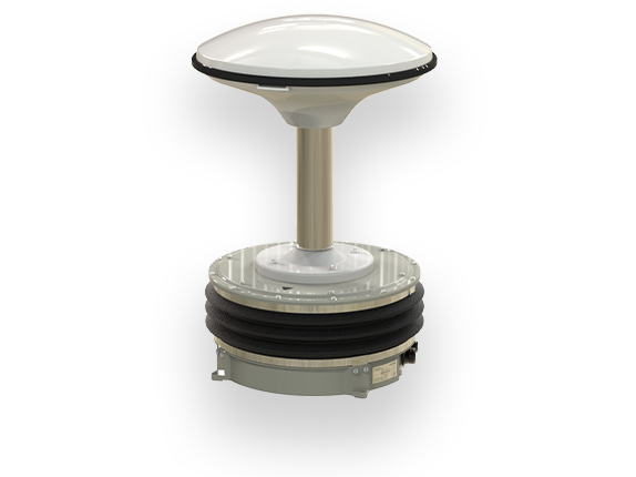 Gyro stabilizer for antenna paylods